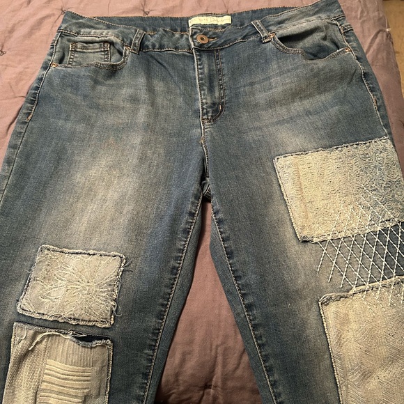 Patch work jeans - Picture 1 of 2